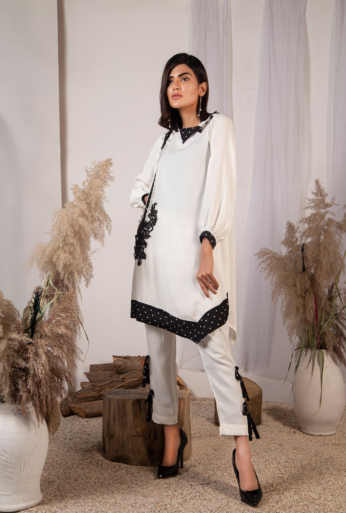 Indian Pakistani Women Chikankari Kurti Set Salwar Kurta Pant Dress Suit  New Set | eBay